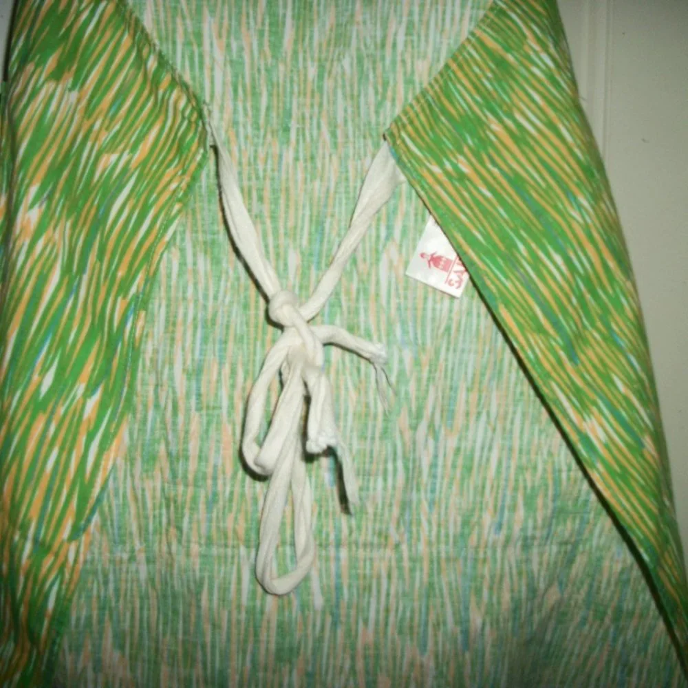 SUMMER VINTAGE COW PUFFY FACE APRON